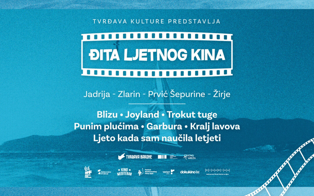 Đita ljetnog kina: Tvrđava kulture predstavlja filmsku turneju šibenskim arhipelagom
