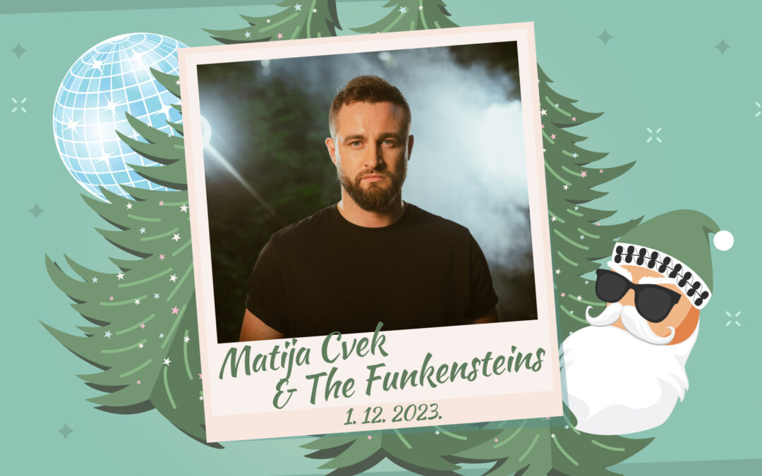 Matija Cvek & The Funkensteines 1. prosinca otvaraju Adventuru u Šibeniku!