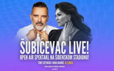 Tony Cetinski i Nina Badrić 6. srpnja zajedno na sceni festivala Šubićevac live