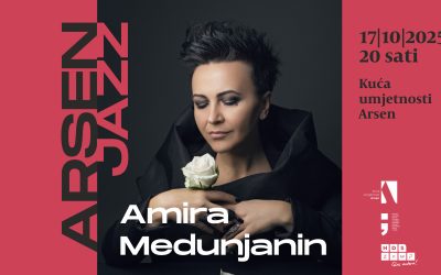 Počinje Arsen Jazz: Amira Medunjanin otvara petu koncertnu sezonu u Kući umjetnosti Arsen