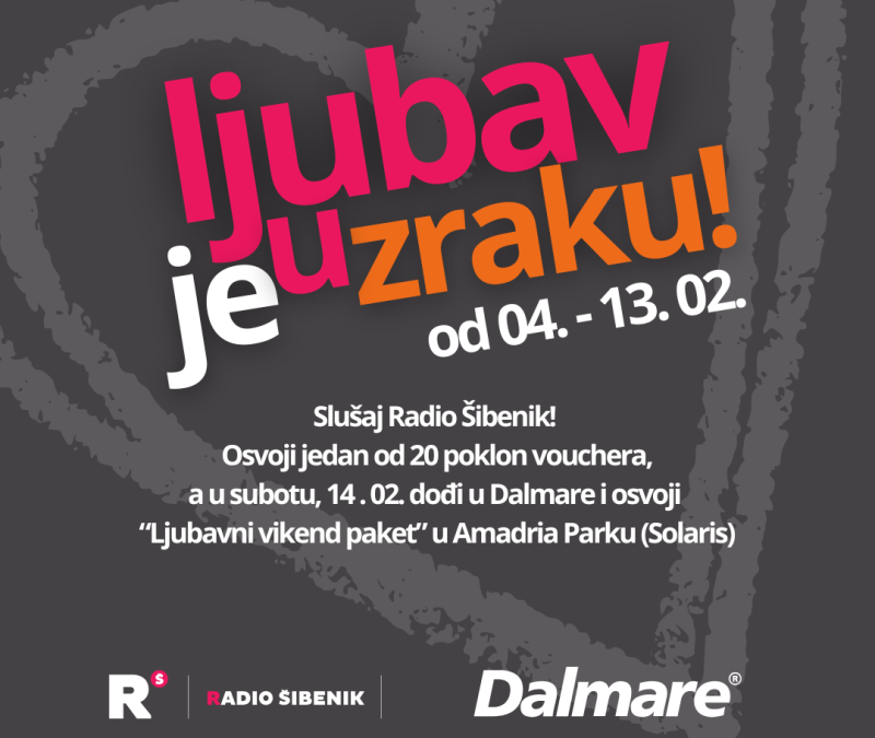 Zaigraj Ljubav je u zraku i osvoji vrijedne nagrade