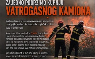 DVD Šibenik treba pomoć za kupnju vatrogasnog kamiona